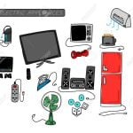 Electrodomésticos electrónicos para entretenimiento en casa