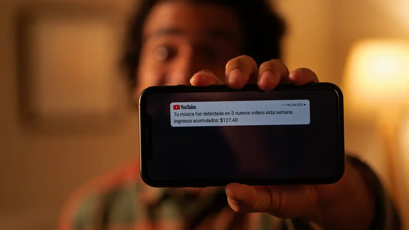 YouTube Content ID: Cobra por Tu Música Aunque No Seas YouTuber 03